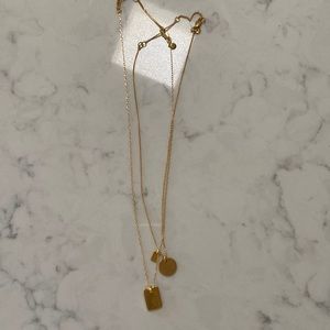Madewell Gold Layering Necklaces